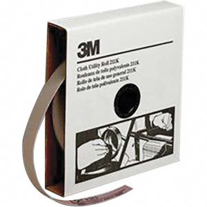 3M 1" x 50 Yd 220 Grit Aluminum Oxide Shop Roll 7000118343