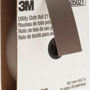3M 1-1/2" x 50 Yd 400 Grit Aluminum Oxide Shop Roll 7000118354