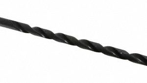 VALUE COLLECTION Taper Shank Drill Bit: 7/16" Dia, 1MT, 118 &deg; Point, High Speed Steel X115 7/16