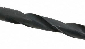 VALUE COLLECTION Taper Shank Drill Bit: 1-1/4" Dia, 3MT, 118 &deg; Point, High Speed Steel X115 1-1/4