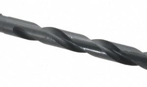 VALUE COLLECTION Taper Shank Drill Bit: 1-1/8" Dia, 4MT, 118 &deg; Point, High Speed Steel X118 1-1/8