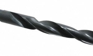 VALUE COLLECTION Taper Shank Drill Bit: 1-1/4" Dia, 4MT, 118 &deg; Point, High Speed Steel X118 1-1/4