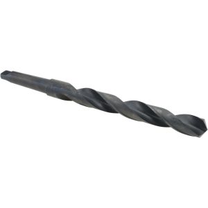 VALUE COLLECTION Taper Shank Drill Bit: 1-1/2" Dia, 4MT, 118 &deg; Point, High Speed Steel X118 1-1/2