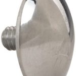 MITUTOYO Drop Indicator Spherical Contact Points: #4-48 Thread, 0.3750" Dia, 0.0938" Point Length, Solid Carbide 101204