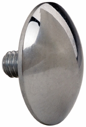 MITUTOYO Drop Indicator Spherical Contact Points: #4-48 Thread, 0.5000" Dia, 0.1250" Point Length, Steel 101205