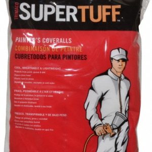 TRIMACO Disposable Coveralls: Size X-Large, Polypropylene, Zipper Closure 09905