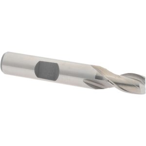 VALUE COLLECTION Square End Mill: 5/16" Dia, 9/16" LOC, 2 Flute, High Speed Steel 720-1025