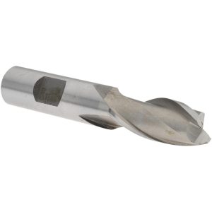 VALUE COLLECTION Square End Mill: 5/8" Dia, 1-5/16" LOC, 2 Flute, High Speed Steel 720-1053