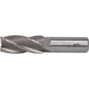 VALUE COLLECTION Square End Mill: 7/8" Dia, 1-7/8" LOC, 4 Flute, High Speed Steel 720-3085