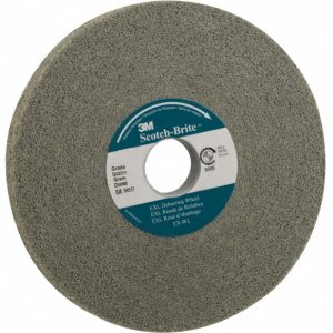 3M Deburring Wheel: 12" Dia, 2" Face Width, 5" Hole, Density 9, Silicon Carbide 7000046074