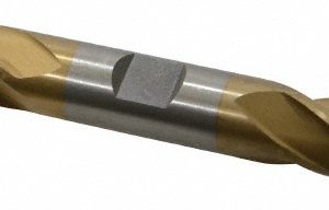 VALUE COLLECTION Square End Mill: 5/8" Dia, 1-3/8" LOC, 4 Flute, High Speed Steel 722-4060