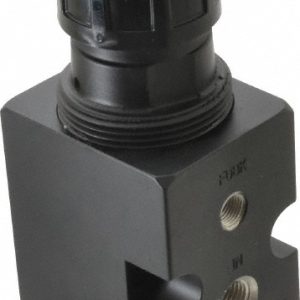 NORGREN Compressed Air Regulator: 1/4" NPT, 450 Max psi, Feedback Pilot R41-204-BNSA