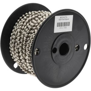 BALL CHAIN MFG. CO., INC. Number 10 Trade Size Steel Ball Chain 00178B