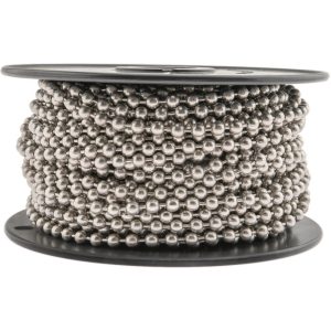 BALL CHAIN MFG. CO., INC. Number 13 Trade Size Stainless Steel Ball Chain 00194A