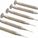 STARRETT Screwdriver Set: 6 Pc, Slotted 52564