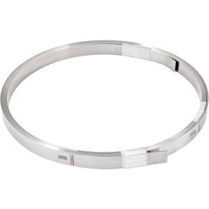 STARRETT Feeler Stock Roll: 0.0005" Thick, 1/2" Wide, 25' Long, Tempered Steel 64210