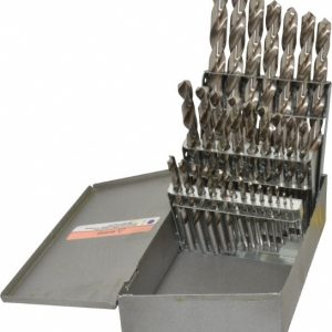 TRIUMPH TWIST DRILL Drill Bit Set: Jobber Length Drill Bits, 29 Pc, 118 &deg;, High Speed Steel 090517