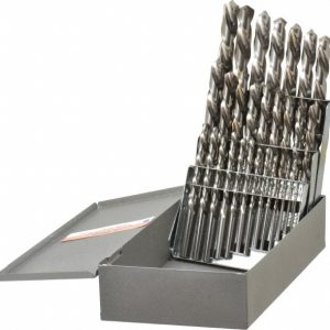 TRIUMPH TWIST DRILL Drill Bit Set: Jobber Length Drill Bits, 29 Pc, 118 &deg;, High Speed Steel 011199