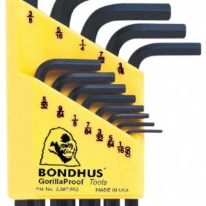 BONDHUS 13 Piece L-Key Hex Key Set 12237