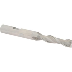 VALUE COLLECTION Square End Mill: 5/16" Dia, 1-1/4" LOC, 2 Flute, High Speed Steel 720-1211