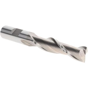 VALUE COLLECTION Square End Mill: 5/8" Dia, 2-1/2" LOC, 2 Flute, High Speed Steel 720-1231