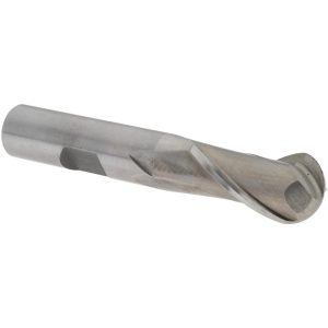VALUE COLLECTION Ball End Mill: 5/8" Dia, 1-1/8" LOC, 2 Flute, High Speed Steel 720-1417