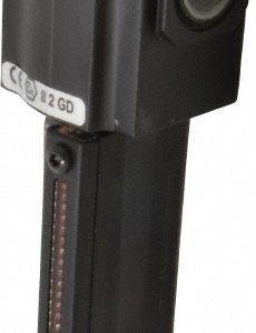 NORGREN 3/8" Port, 6.02" High x 1.98" Wide Compact Filter with Metal Bowl, Automatic Drain F72G-3AN-AE1