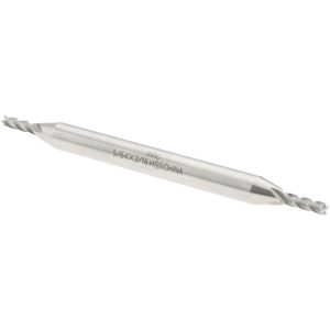 VALUE COLLECTION Square End Mill: 5/64" Dia, 1/4" LOC, 4 Flute, High Speed Steel 720-4338
