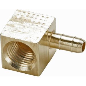 PARKER Barbed Tube Female Elbow: Multiple Barbs, 1/8-27 230-4-2