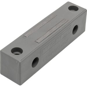 MAG-MATE 4-1/2" Long x 1" Wide x 1-1/4" High, 2 Poles, Rectangular Neodymium Rare Earth Holding Magnet AC2102R