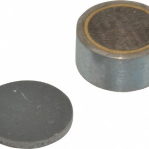 MAG-MATE 1/4-2 Thread, 1" Diam, 1/2" High, 46 Lb Average Pull Force, Neodymium Rare Earth Pot Magnet R1000