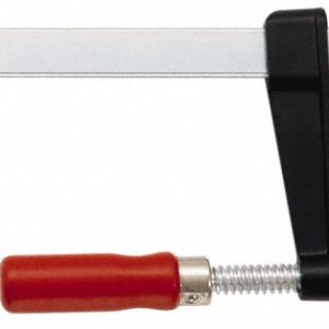BESSEY Steel Bar Clamp: 16" Capacity, 7" Throat Depth, 1,200 lb Clamp Pressure, 20" OAL TC7.016