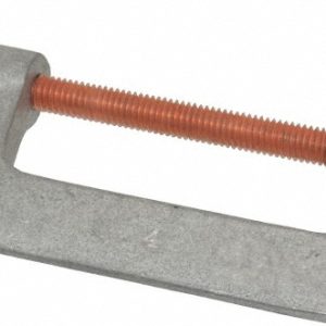THIEMAN MACHINE CO C-Clamp: 4" Max Opening, 2" Throat Depth, Aluminum Alloy CCC-1004