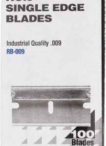 PHC Knife Blade: Single Edge, 5.6250" Blade Length RB-009