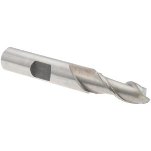 VALUE COLLECTION Square End Mill: 5/16" Dia, 3/4" LOC, 2 Flute, High Speed Steel 720-1507