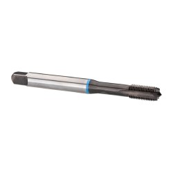 EMUGE Spiral Point STI Tap: 5/16-24 UNF, 4 Flutes, Plug, Cobalt, Nitride Finish BU203010.5640