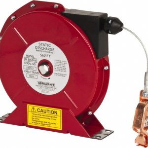REELCRAFT 3/32 Inch x 50 Ft. Steel Stranded Cable Grounding Reel G 3050 N
