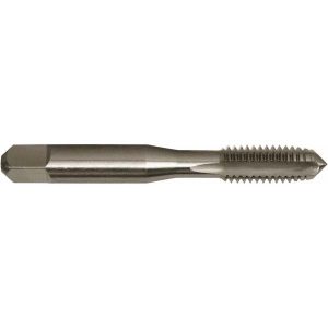 GREENFIELD THREADING Straight Flute Tap: 7/8-9 UNC, 4 Flutes, Plug, 3/3B Class of Fit, High Speed Steel, Bright/Uncoated 307715