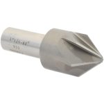 VALUE COLLECTION Countersink: 1-1/4" Head Dia, 82.00 deg Included Angle, 6 Flute, High-Speed Steel, Right Hand Cut SC2082116