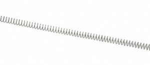 GARDNER SPRING Cut-to-Length Compression Spring: 0.254" OD, 12" Free Length M-8C21C