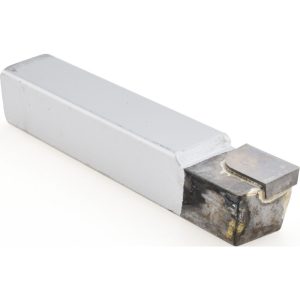 CLAPP & HANEY BRAZED TOOL Single Point Tool Bit: AR-12, 3/4" Shank Width, 3/4" Shank Height, K68 Solid Carbide Tip, Right Hand 44476