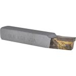 CLAPP & HANEY BRAZED TOOL Single Point Tool Bit: BL-6, 3/8" Shank Width, 3/8" Shank Height, K68 Solid Carbide Tip, Left Hand 47025