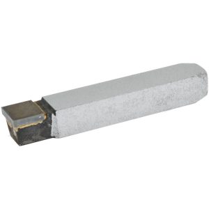 CLAPP & HANEY BRAZED TOOL Single Point Tool Bit: C-6, 3/8" Shank Width, 3/8" Shank Height, K68 Solid Carbide Tip, Neutral 42772