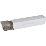 CLAPP & HANEY BRAZED TOOL Single Point Tool Bit: C-12, 3/4" Shank Width, 3/4" Shank Height, K68 Solid Carbide Tip, Neutral 47034