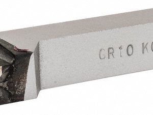 CLAPP & HANEY BRAZED TOOL Single Point Tool Bit: GR-10, 5/8" Shank Width, 5/8" Shank Height, K68 Solid Carbide Tip, Right Hand 47072