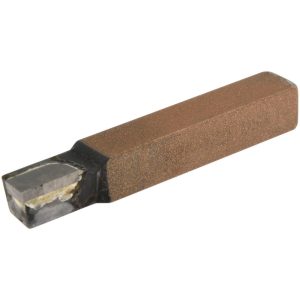 CLAPP & HANEY BRAZED TOOL Single Point Tool Bit: AR-6, 3/8" Shank Width, 3/8" Shank Height, K21 Solid Carbide Tip, Right Hand 45924
