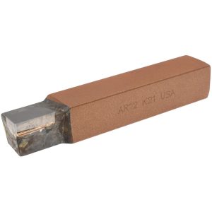 CLAPP & HANEY BRAZED TOOL Single Point Tool Bit: AR-12, 3/4" Shank Width, 3/4" Shank Height, K21 Solid Carbide Tip, Right Hand 47111