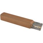 CLAPP & HANEY BRAZED TOOL Single Point Tool Bit: AL-8, 1/2" Shank Width, 1/2" Shank Height, K21 Solid Carbide Tip, Left Hand 47117
