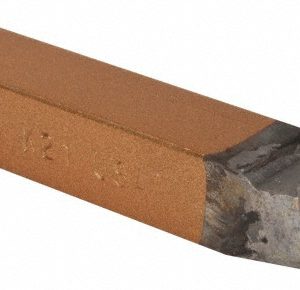 CLAPP & HANEY BRAZED TOOL Single Point Tool Bit: BL-8, 1/2" Shank Width, 1/2" Shank Height, K21 Solid Carbide Tip, Left Hand 47133