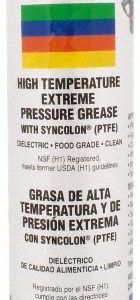 SUPER LUBE Extreme Pressure Grease: 400 g Cartridge, Synthetic with Syncolon 71150